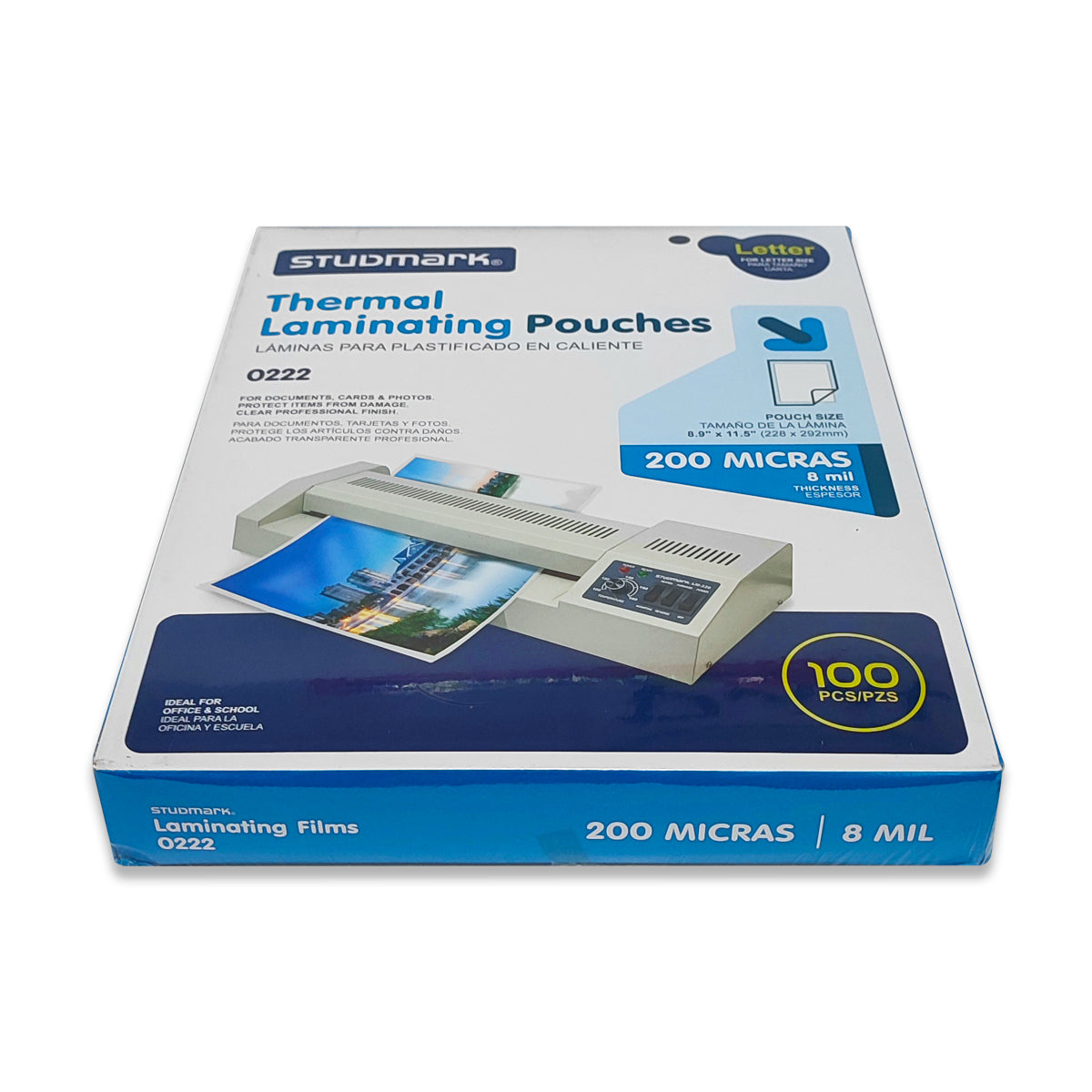 Laminas para Plastificar 200 Micras Studmark 0222