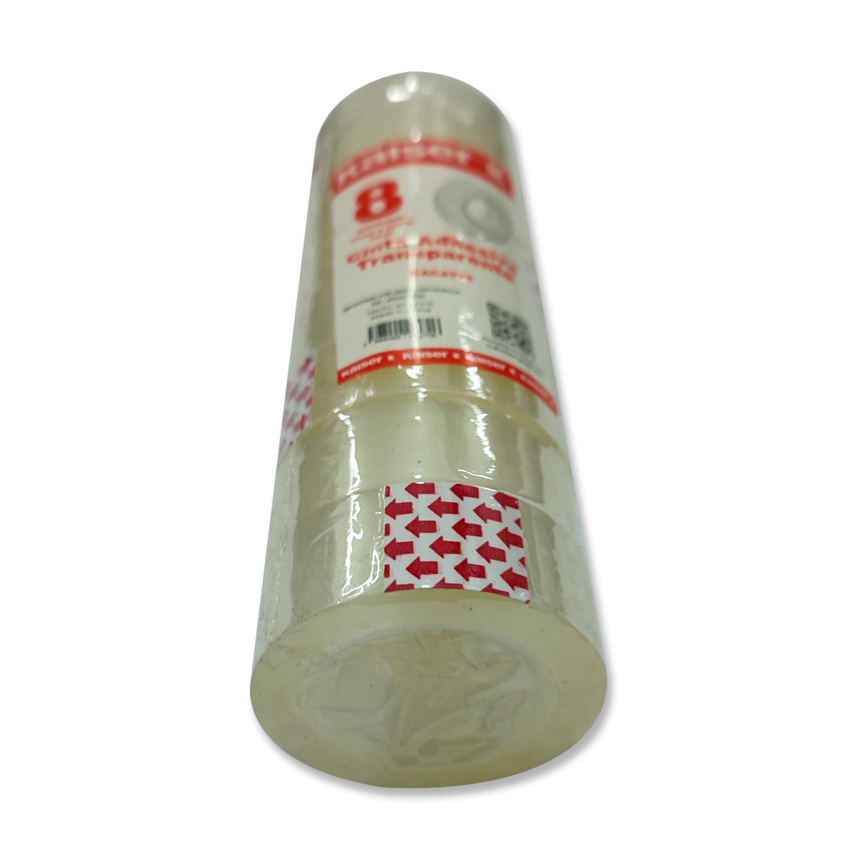 Cinta Adhesiva Transparente 8 Unidades Kaiser