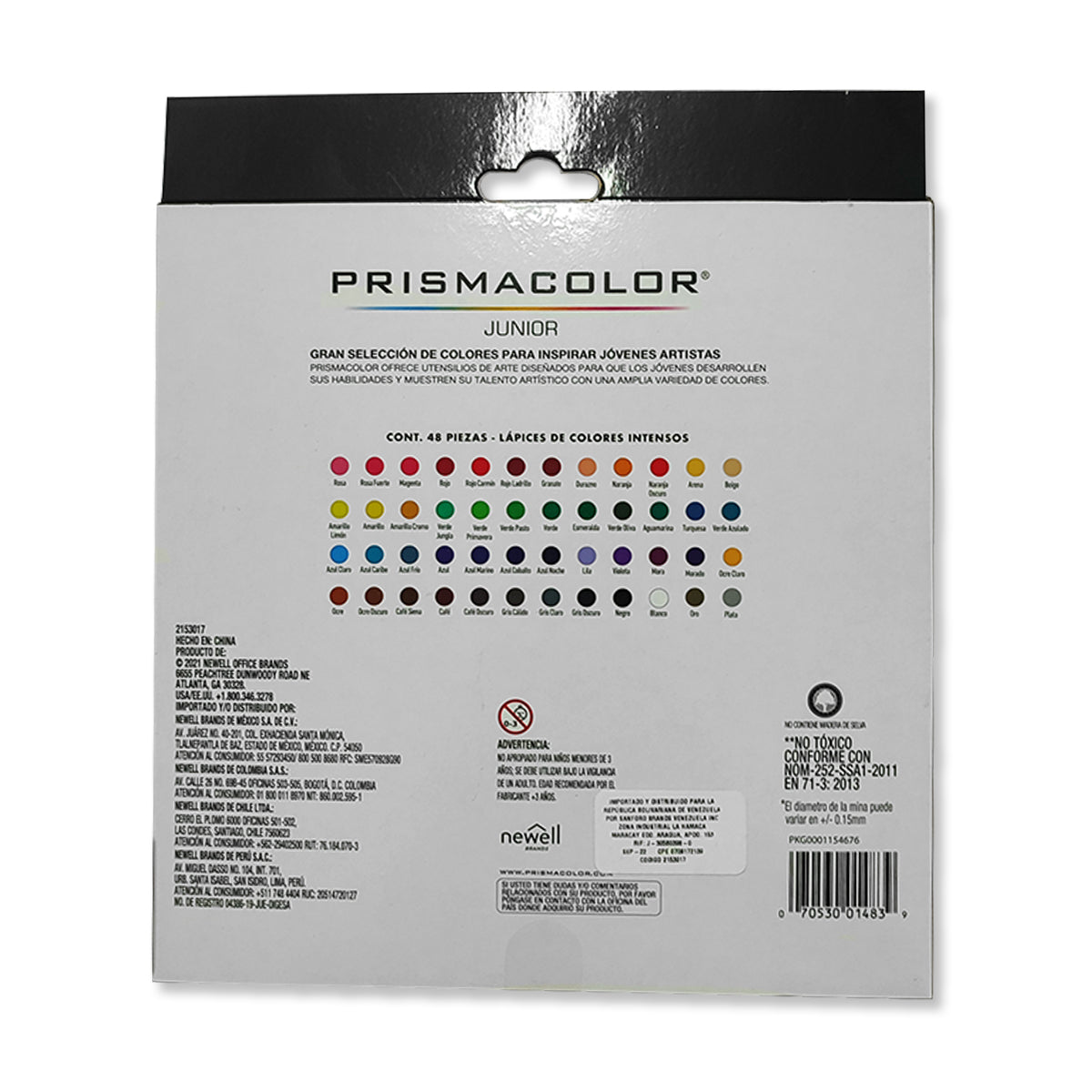 Colores Prismacolor de 48 Colores
