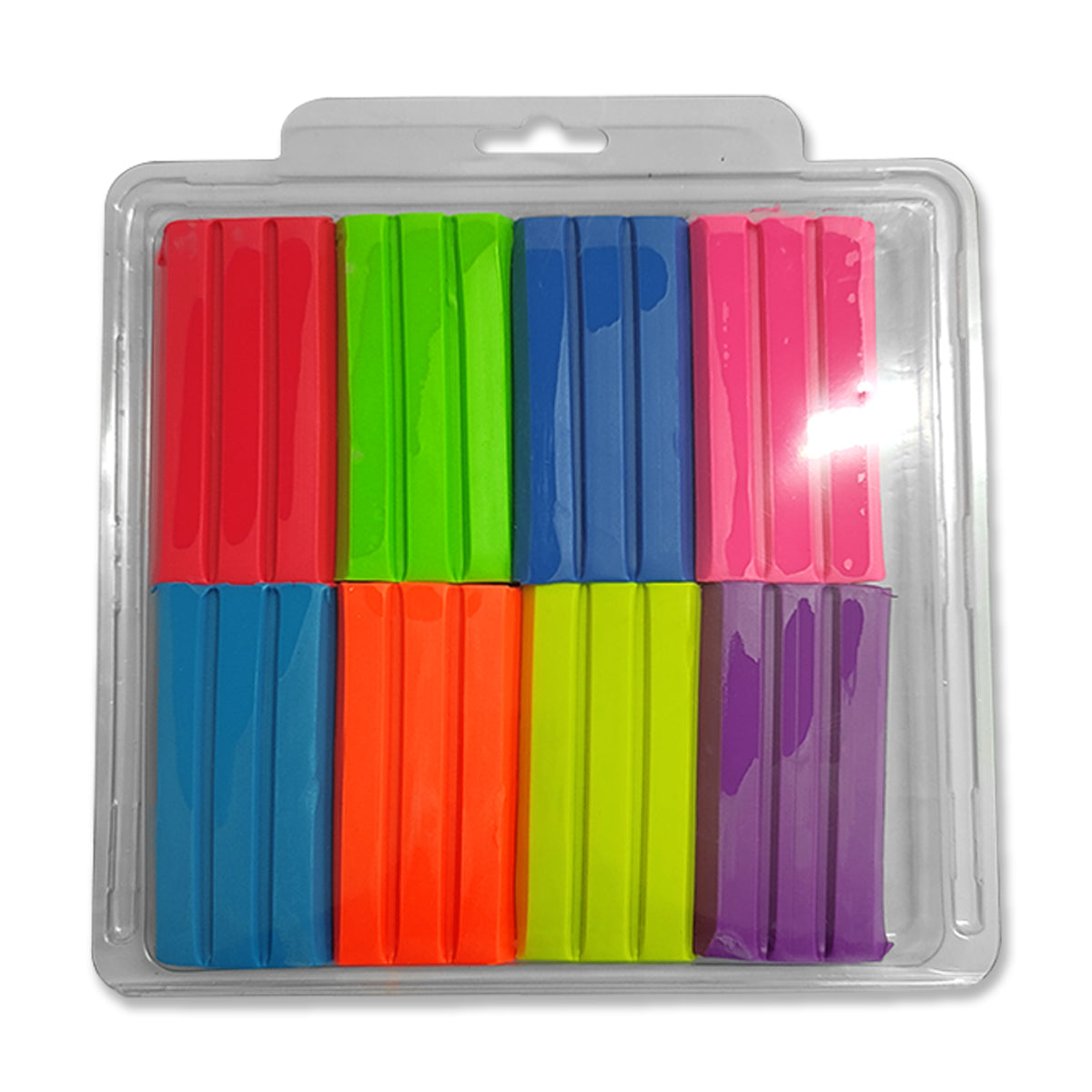 Plastilina Studmark ST-MC-008-N 8 Colores Neón