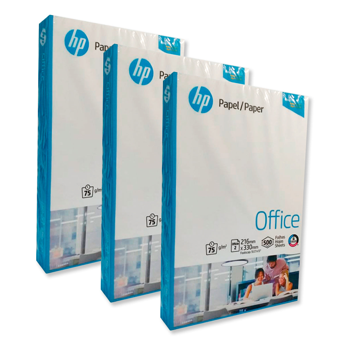 Caja de Resma de Papel HP Tamaño Oficio