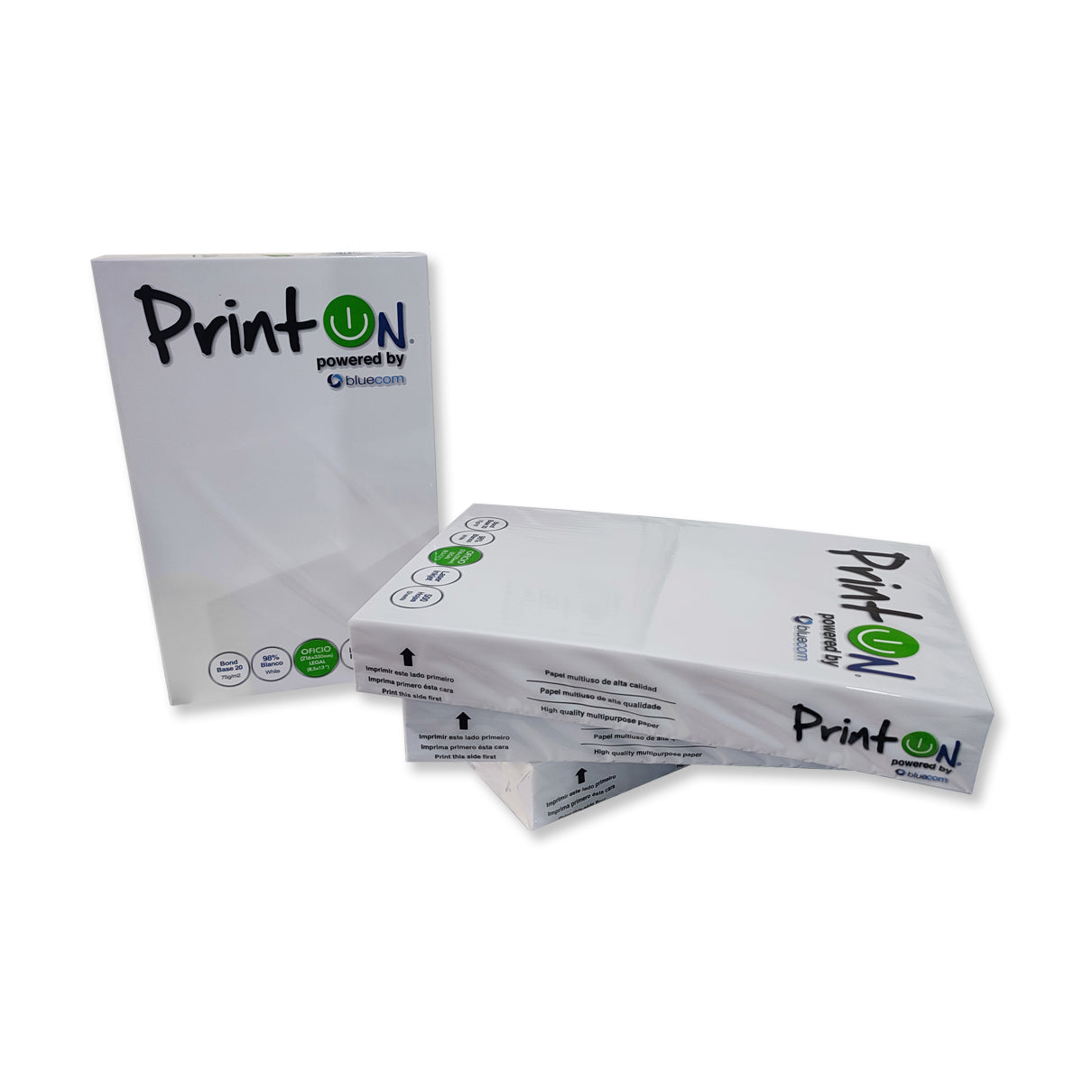 Caja de Resma Print On Tamaño Oficio