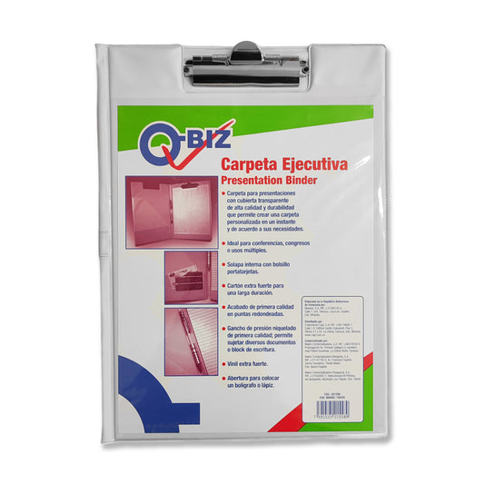 Carpeta Ejecutiva Binder Q-biz