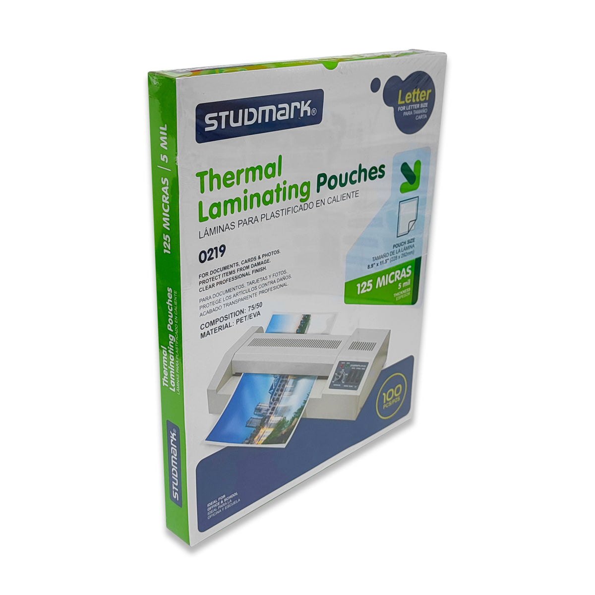 Laminas para Plastificar 125 Micras Studmark 0219