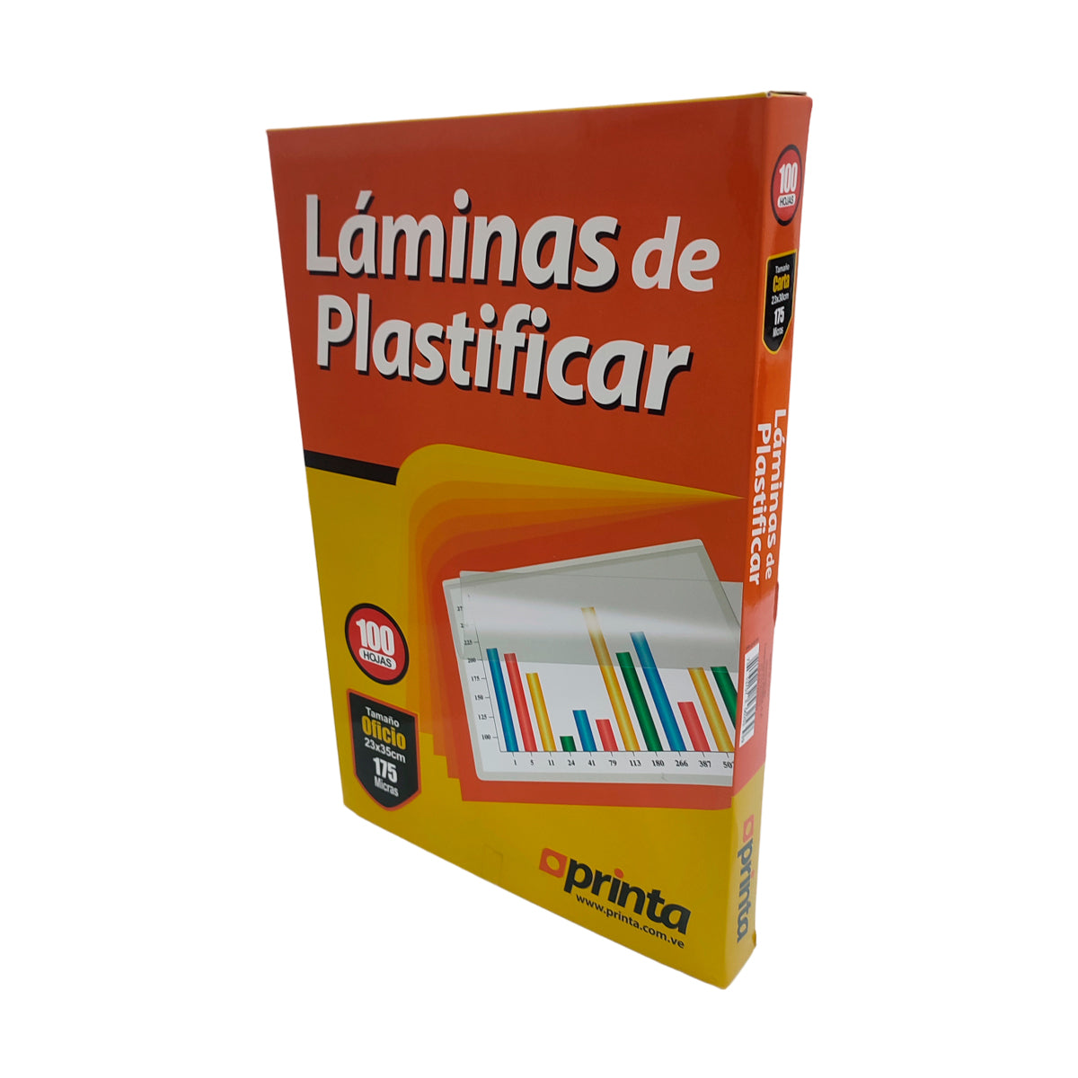 Laminas para Plastificar 175 Micras Printa - PR-R-0117