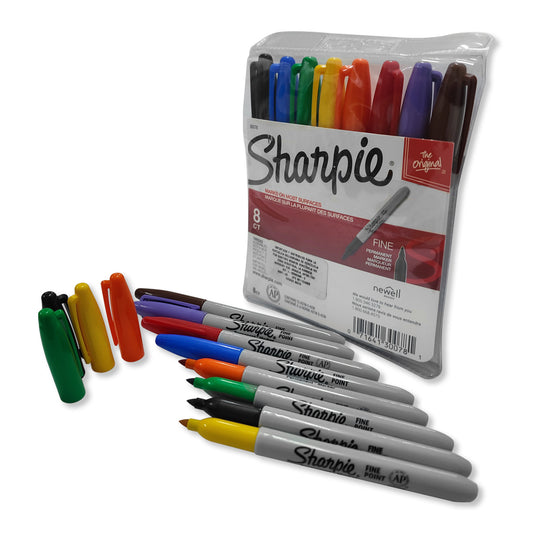 Marcadores Sharpie Punta Fina 12 Colores Sharpie 30078