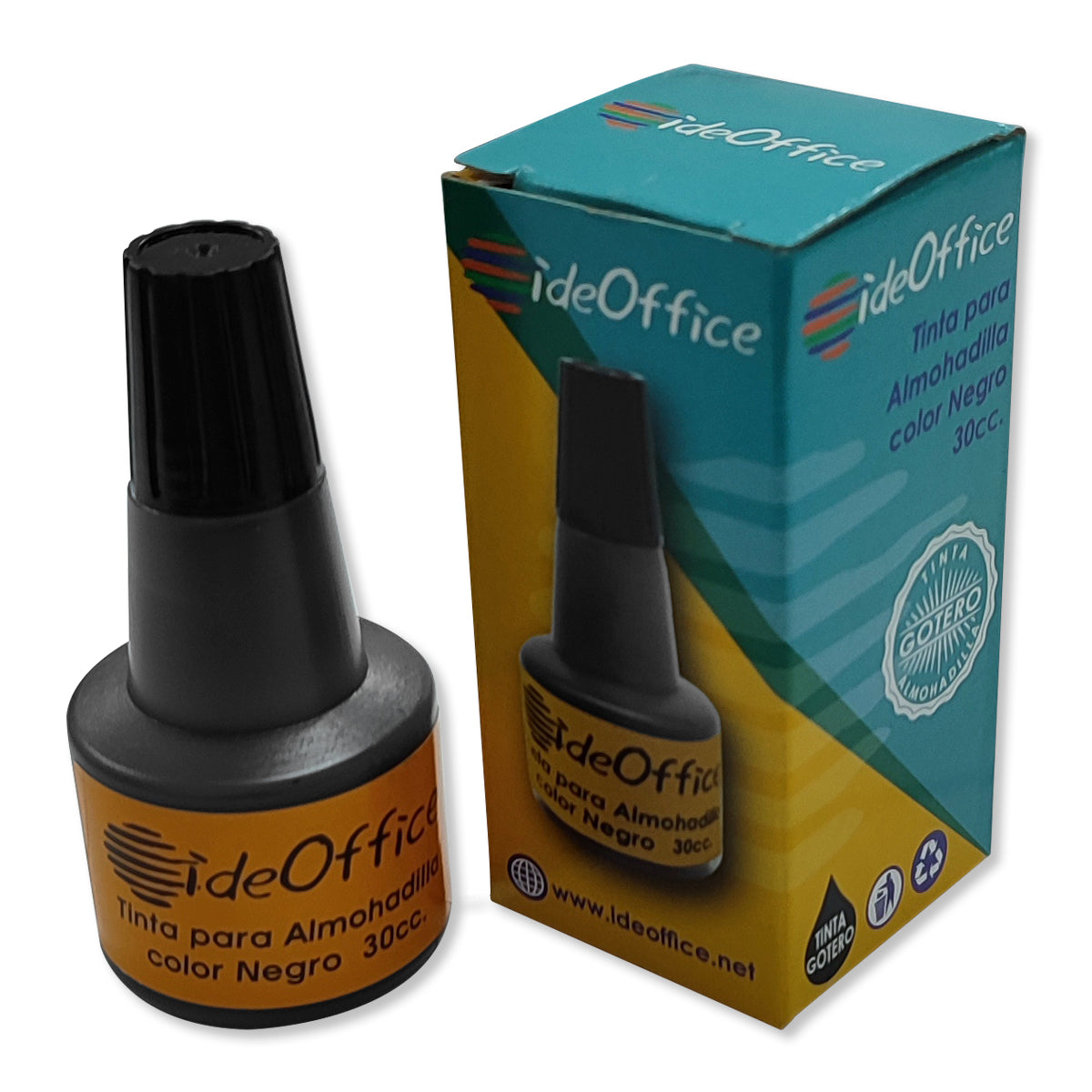 Tinta para Almohadilla 30cc IdeOffice