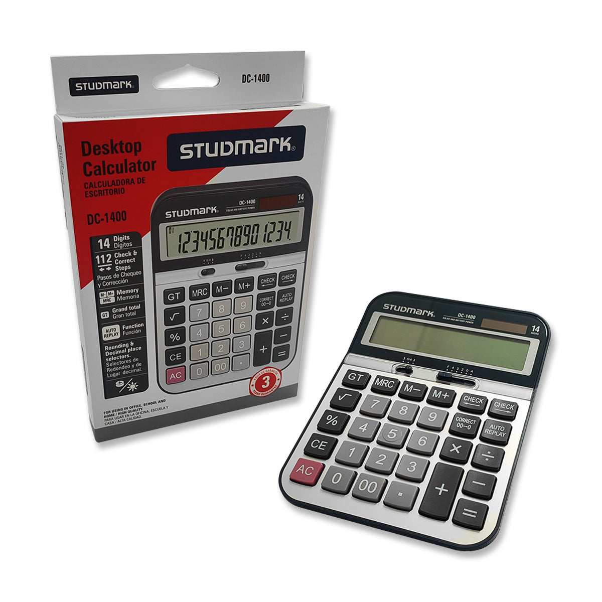 Calculadora 14 Digitos Studmark DC-1400