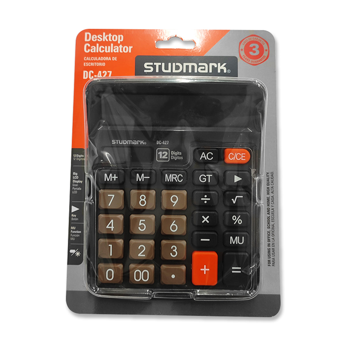 Calculadora 12 Digitos Studmark DC-427