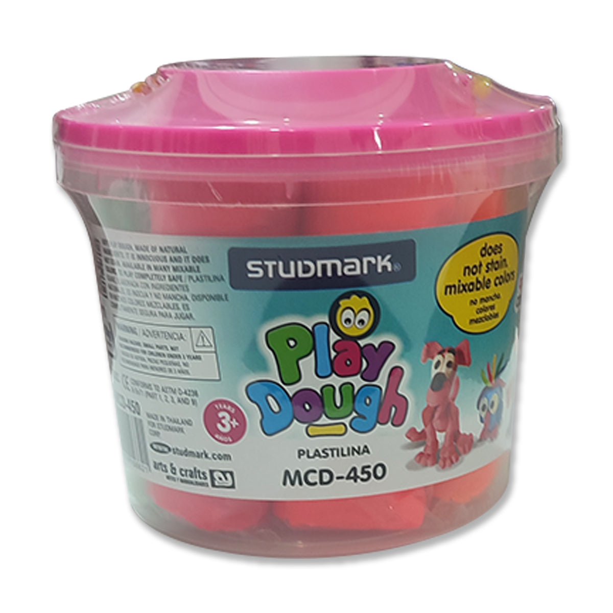 Plastilina Play Dough Studmark MCD-450 de 8 Colores