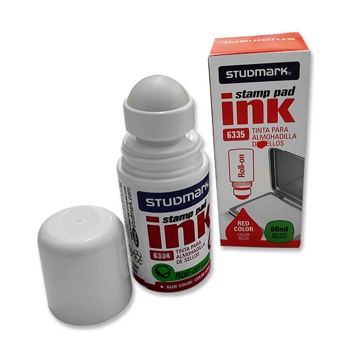 Tinta para Almohadilla Color Rojo Studmark 6335