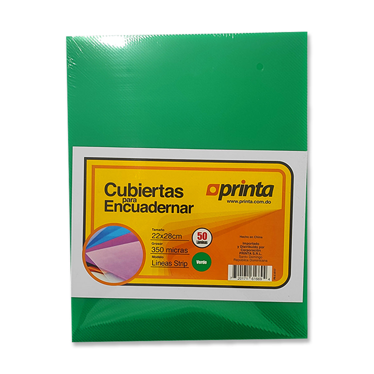 Cubierta para Encuadernar Linea Strip Printa PR-E-0118