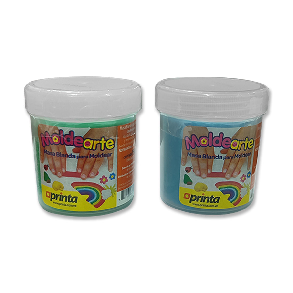 Plastilina Moldeable Printa variedad de Colores